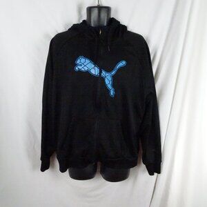 Puma Men Zip up Hoodie Sweater Size XL